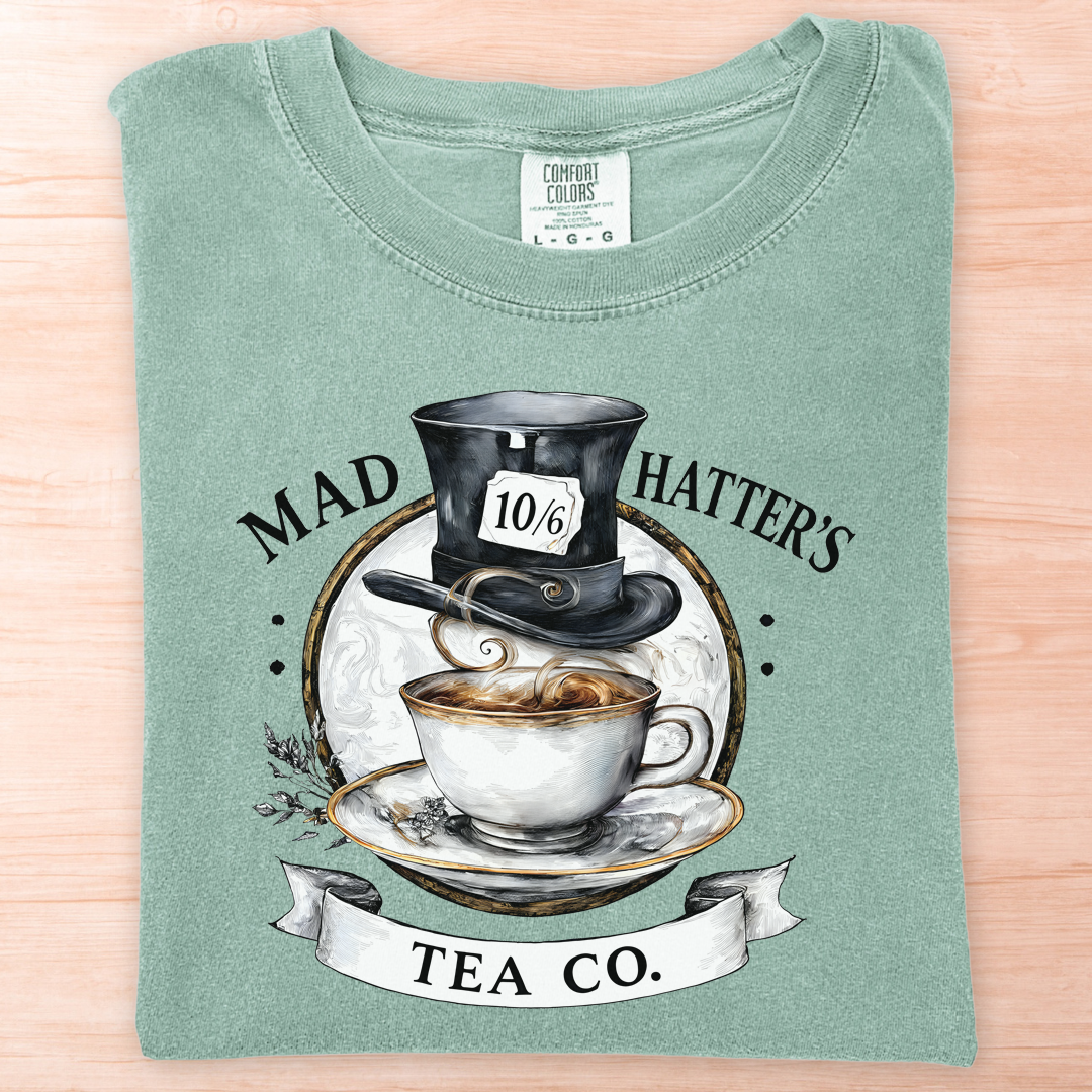 Mad Hatter Tea Co Alice Wonderland T-Shirt