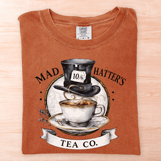 Mad Hatter Tea Co Alice Wonderland T-Shirt