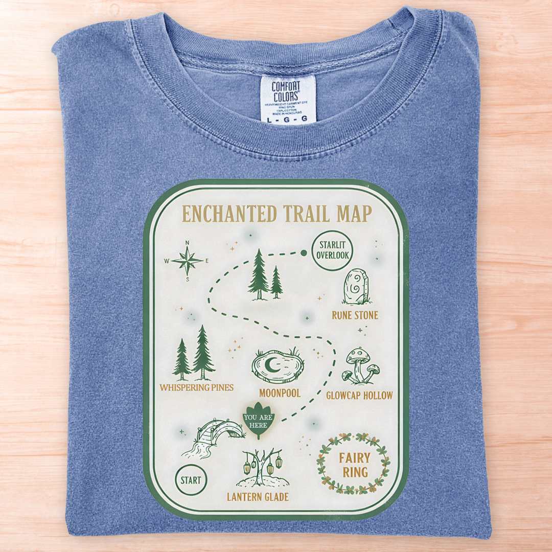 Enchanted Trail Map T-Shirt