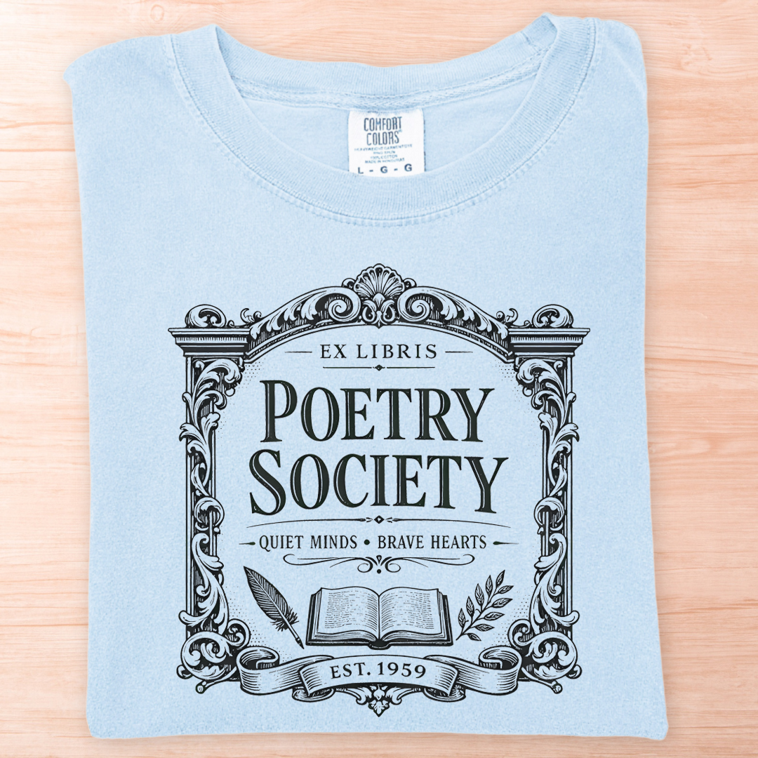 Poetry Society Bookplate T-Shirt