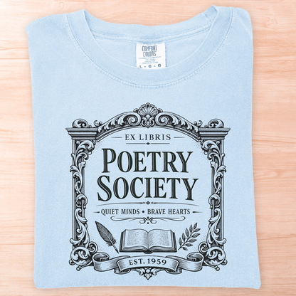 Poetry Society Bookplate T-Shirt