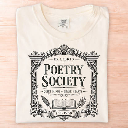 Poetry Society Bookplate T-Shirt