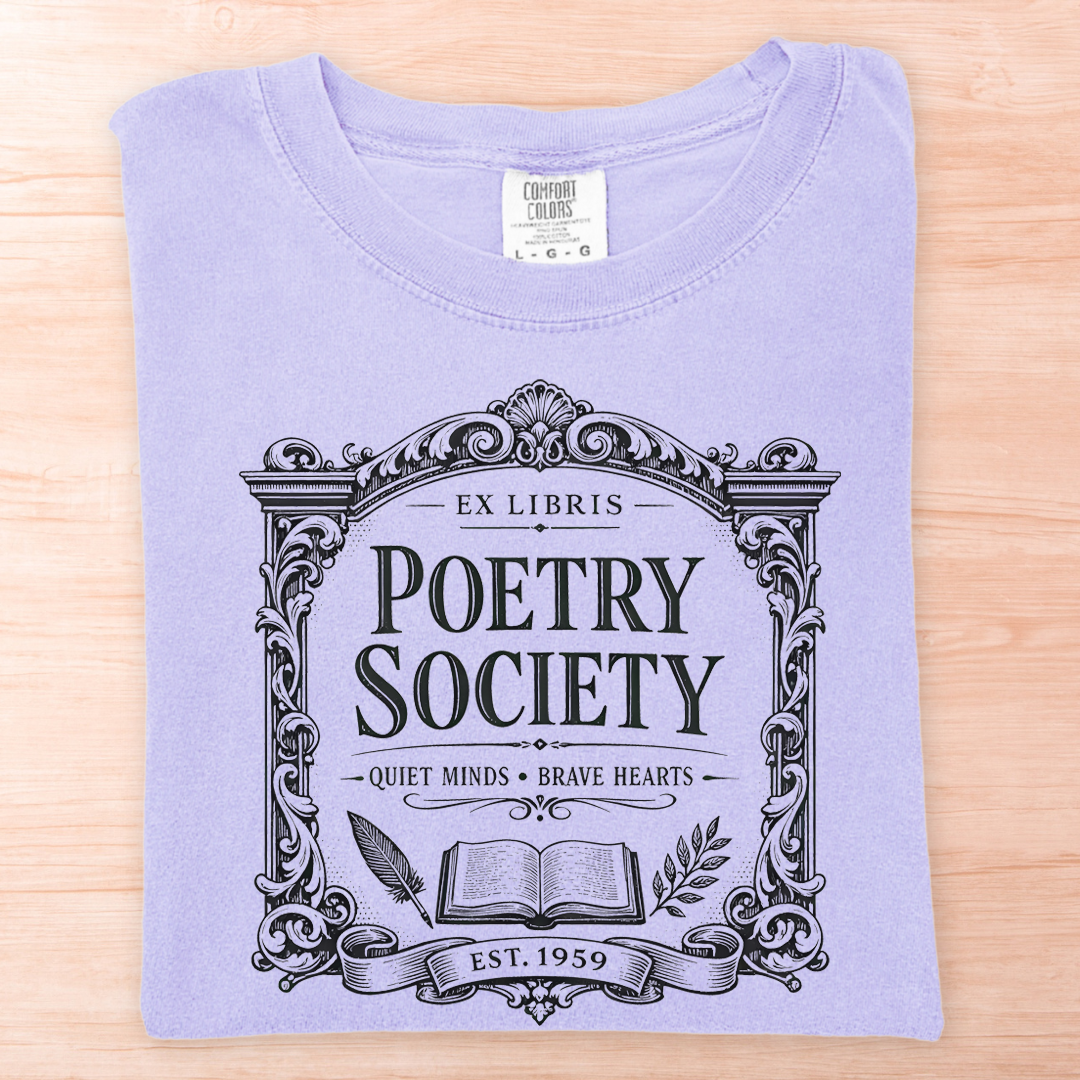 Poetry Society Bookplate T-Shirt