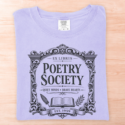 Poetry Society Bookplate T-Shirt