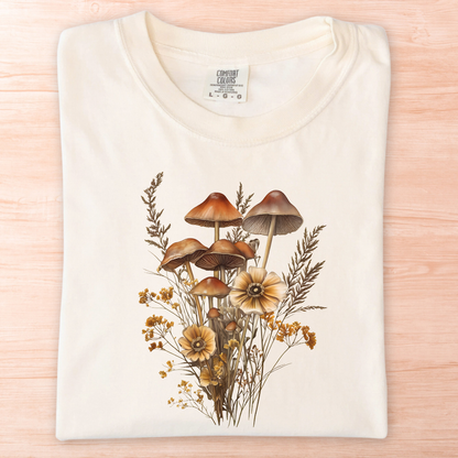 Fall Mushroom Bouquet T-Shirt