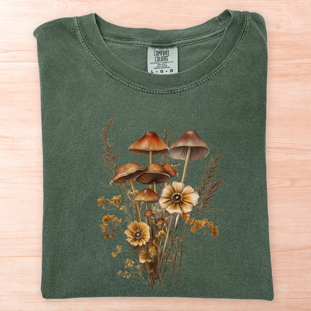 Fall Mushroom Bouquet T-Shirt