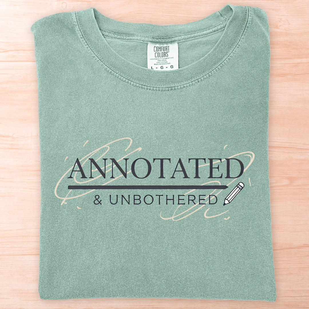Annotated and Unbothered T-Shirt