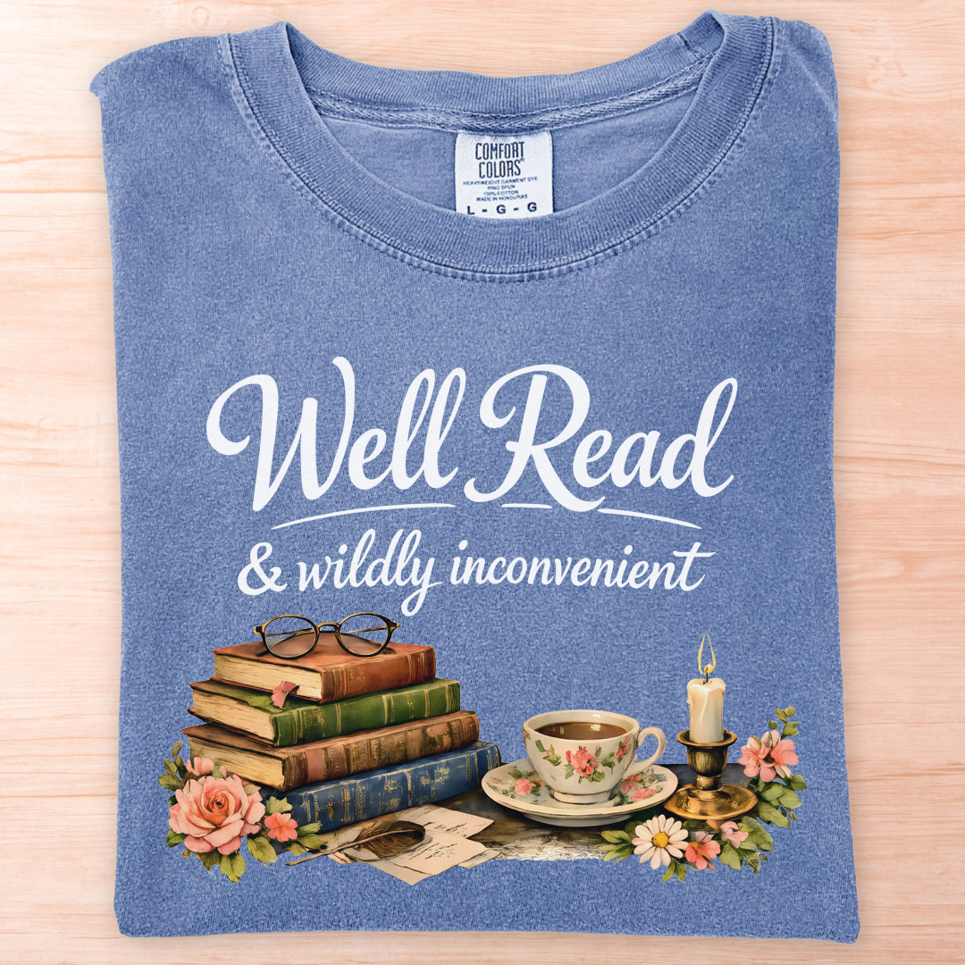 Well Read Wildly Inconvenient T-Shirt