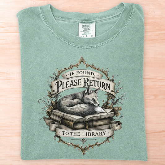 If Found Return Library T-Shirt