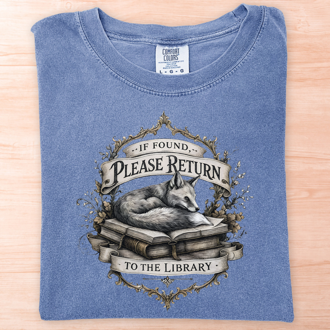 If Found Return Library T-Shirt