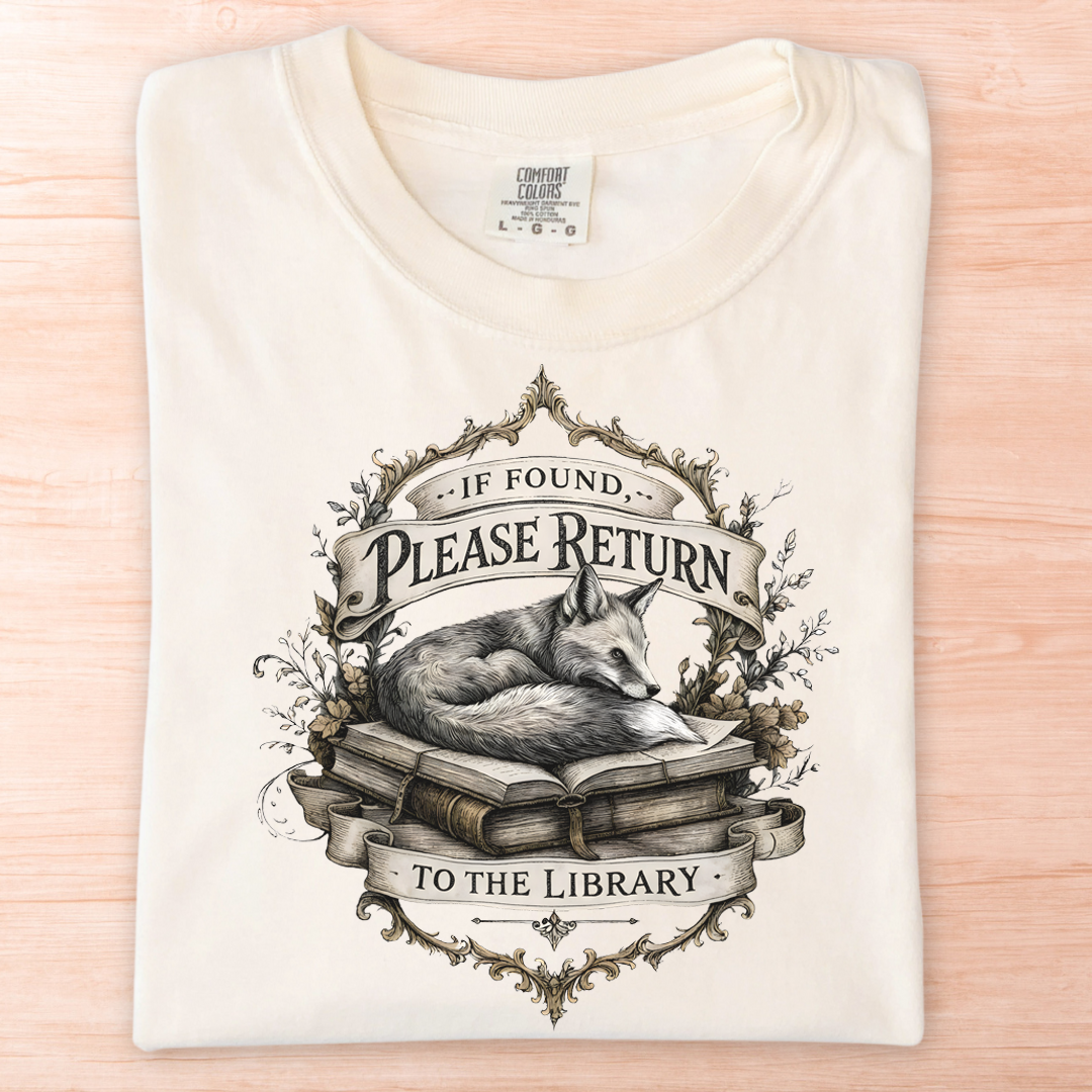 If Found Return Library T-Shirt