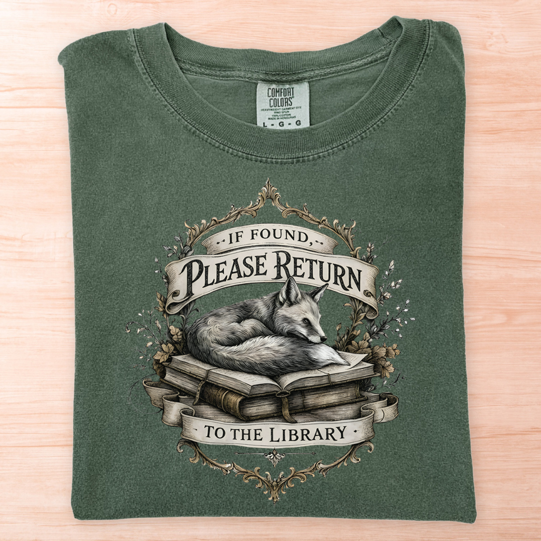 If Found Return Library T-Shirt
