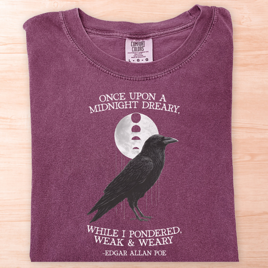 Poe Midnight Dreary T-Shirt