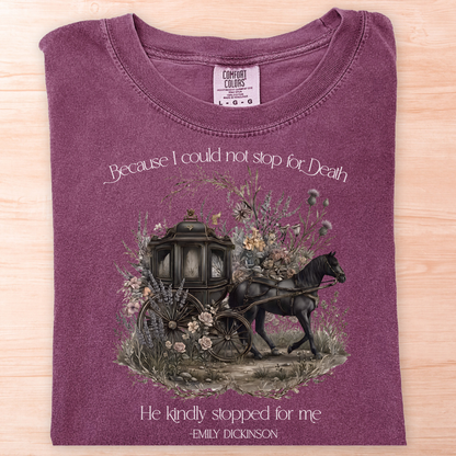 Dickinson Stop For Death T-Shirt