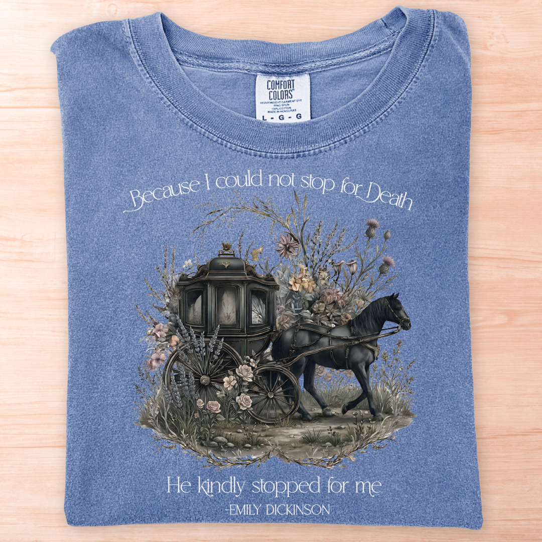 Dickinson Stop For Death T-Shirt