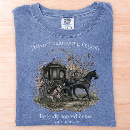 Dickinson Stop For Death T-Shirt