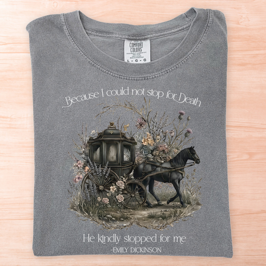 Dickinson Stop For Death T-Shirt