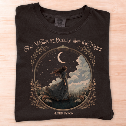 Byron She Walks In Beauty T-Shirt