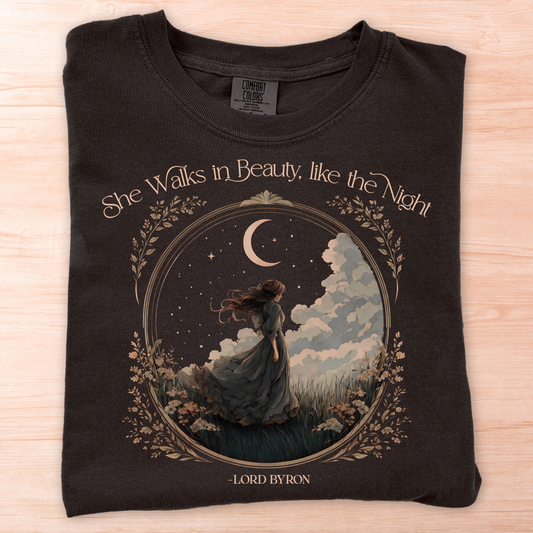Byron She Walks In Beauty T-Shirt