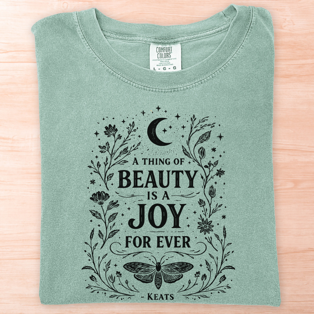 Keats Thing Of Beauty T-Shirt