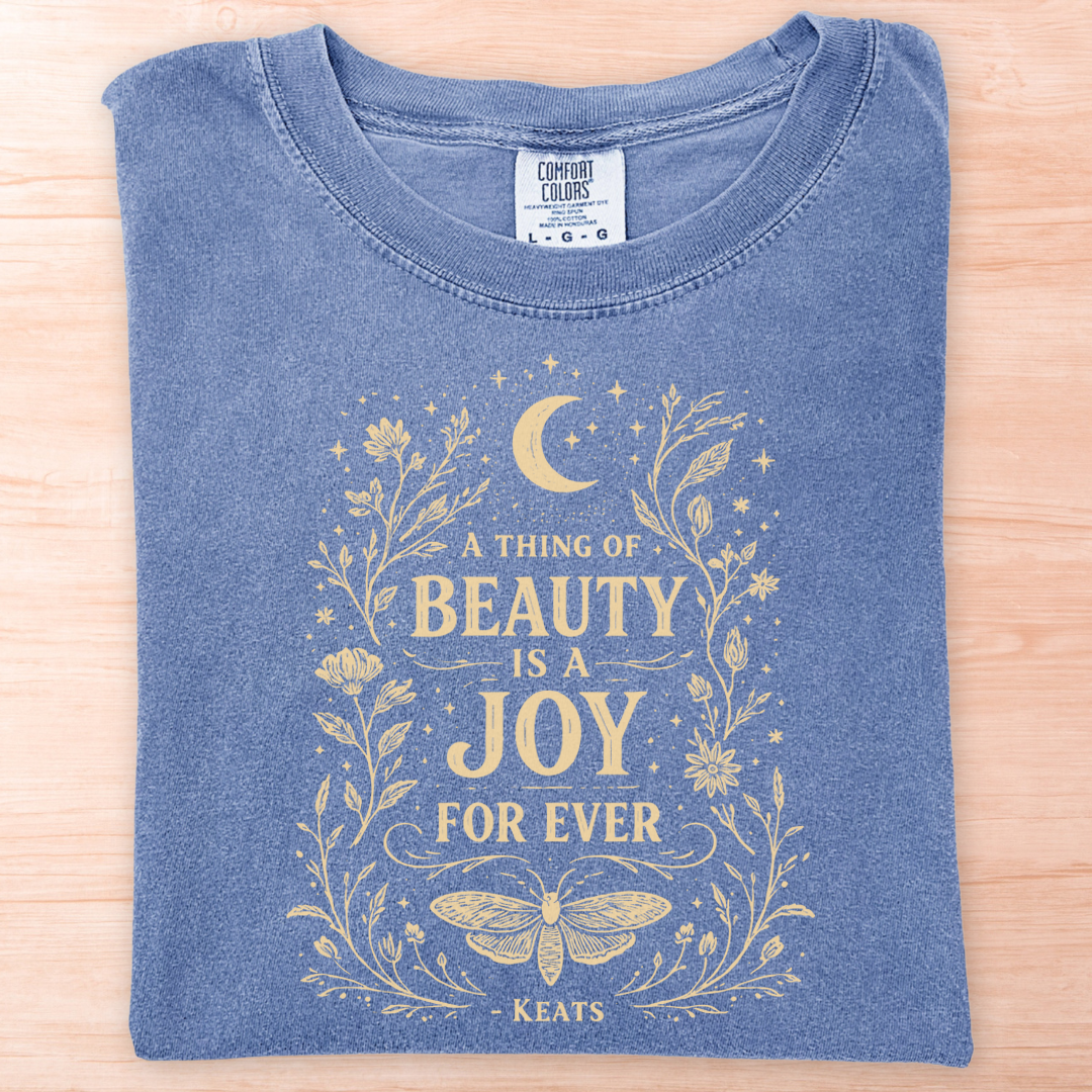 Keats Thing Of Beauty T-Shirt