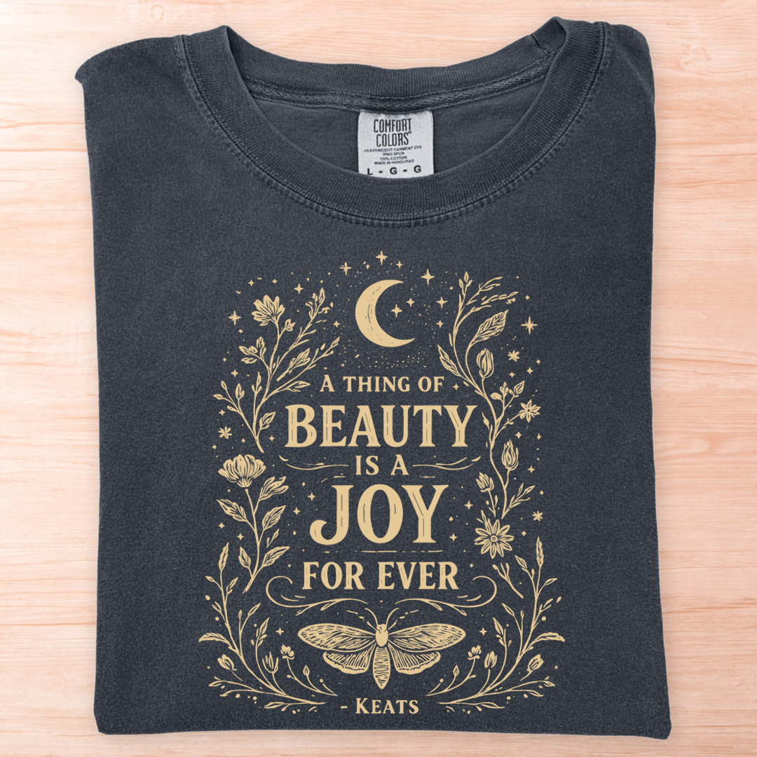 Keats Thing Of Beauty T-Shirt