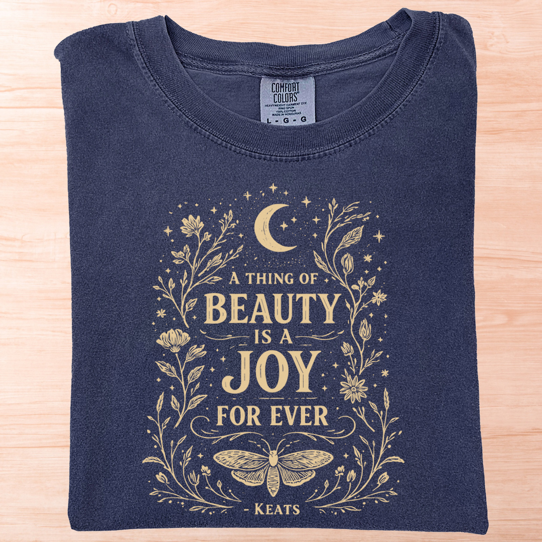 Keats Thing Of Beauty T-Shirt