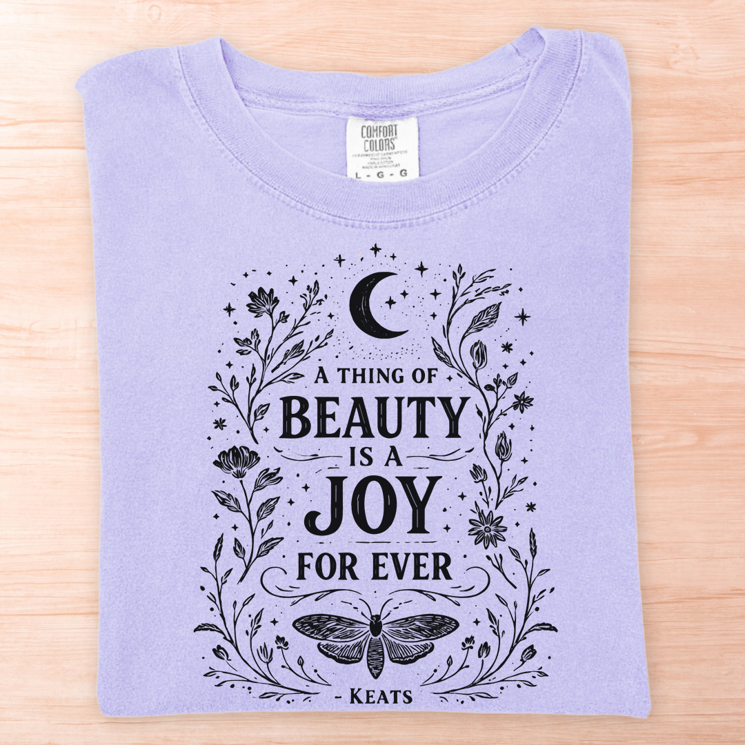 Keats Thing Of Beauty T-Shirt