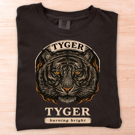 William Blake Tyger Burning Bright T-Shirt