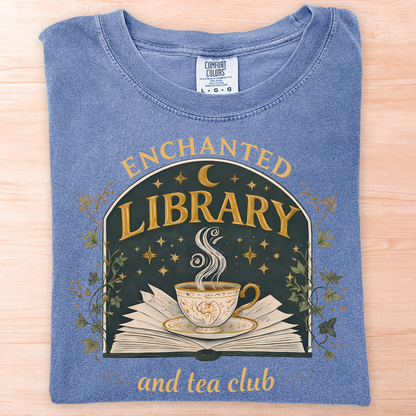 Enchanted Library and Tea Club T-Shirt
