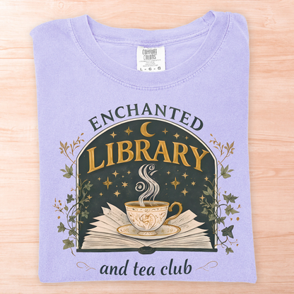 Enchanted Library and Tea Club T-Shirt
