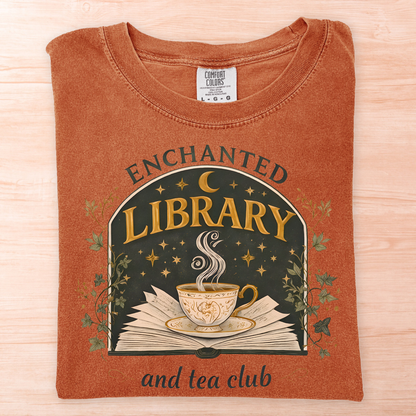 Enchanted Library and Tea Club T-Shirt