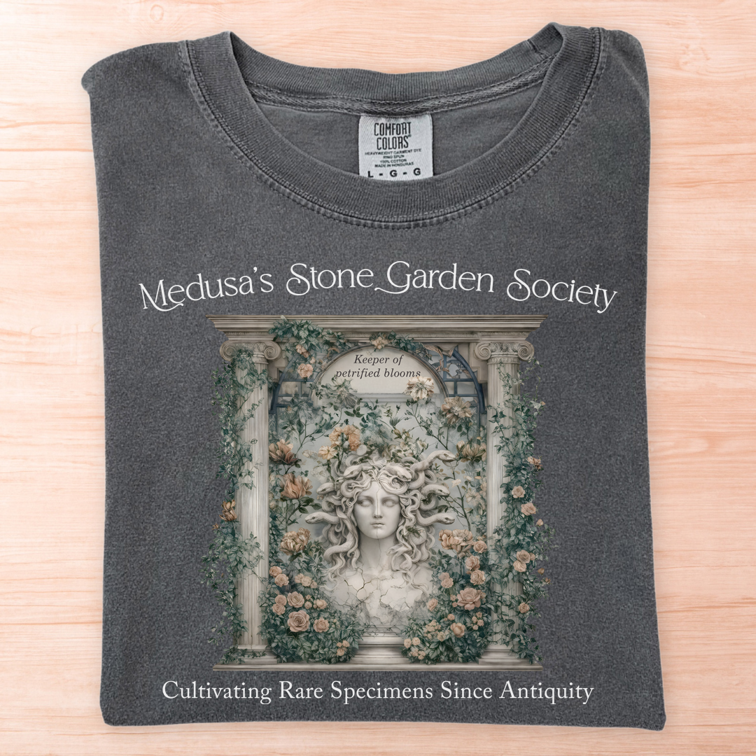 Medusa Stone Garden Society T-Shirt