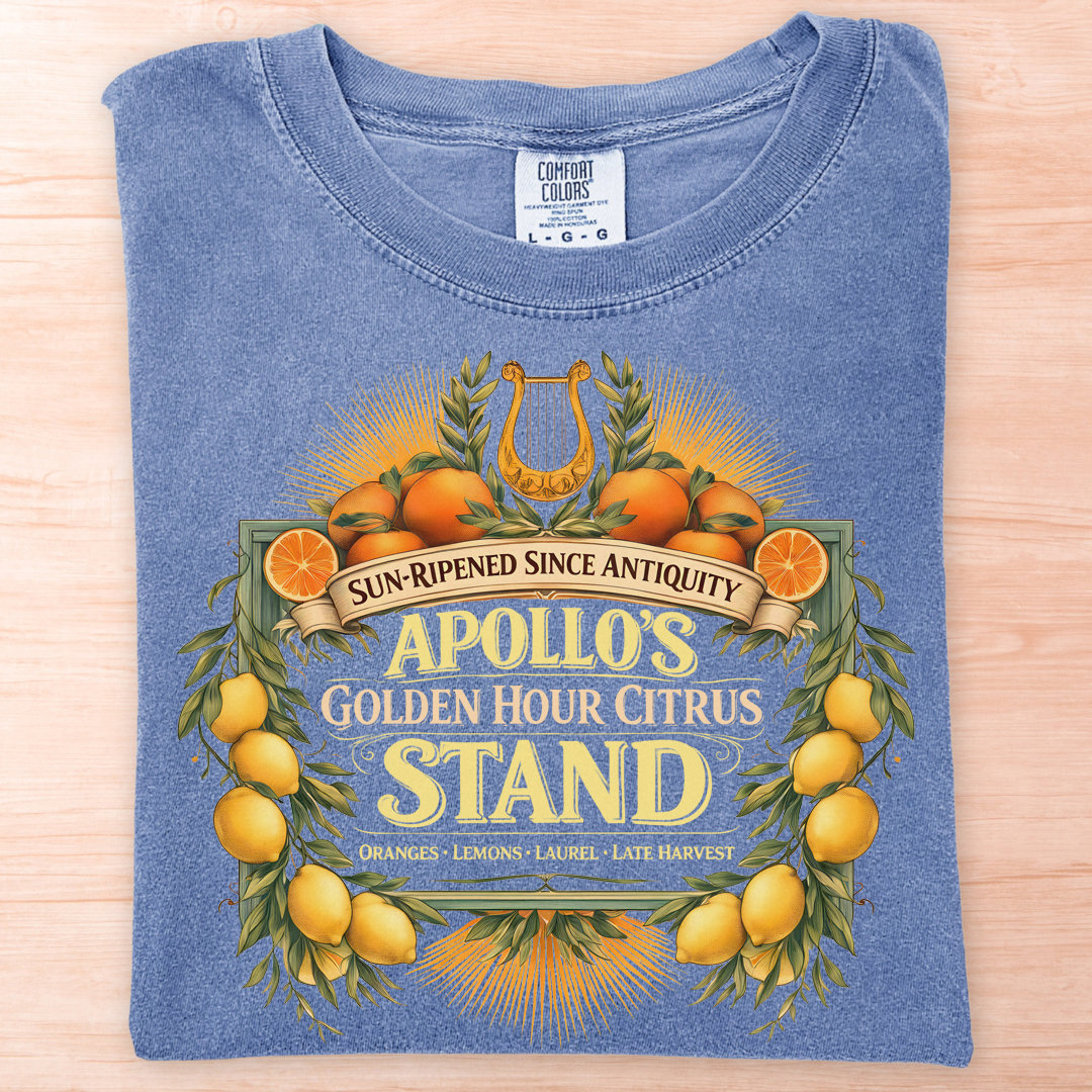 Apollo's Golden Hour Citrus Stand T-Shirt