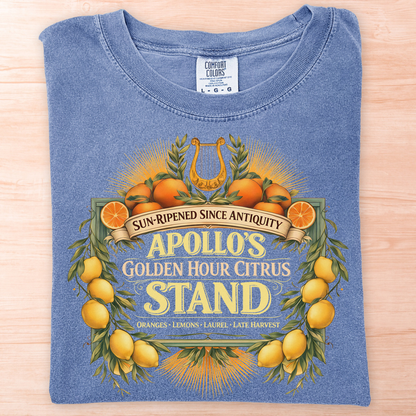 Apollo's Golden Hour Citrus Stand T-Shirt