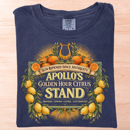 Apollo's Golden Hour Citrus Stand T-Shirt