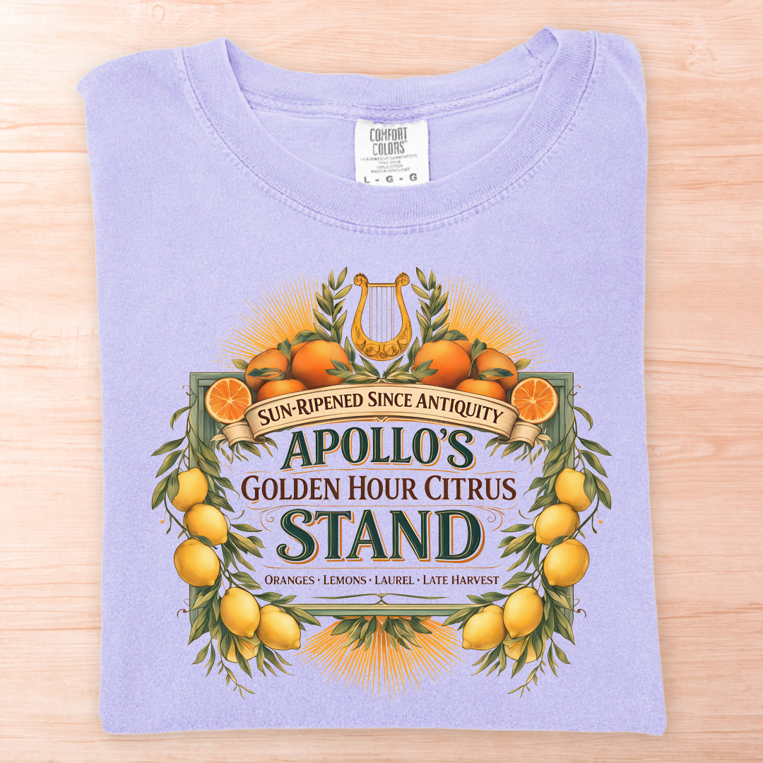 Apollo's Golden Hour Citrus Stand T-Shirt