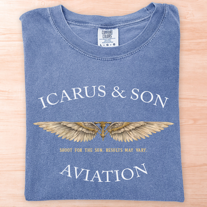 Icarus and Son Aviation T-Shirt