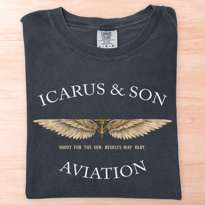 Icarus and Son Aviation T-Shirt
