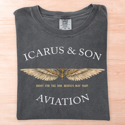 Icarus and Son Aviation T-Shirt