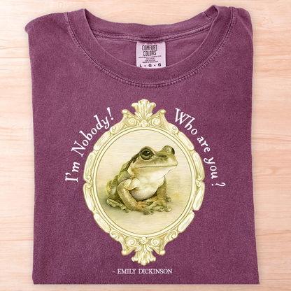 Dickinson Nobody Frog T-Shirt