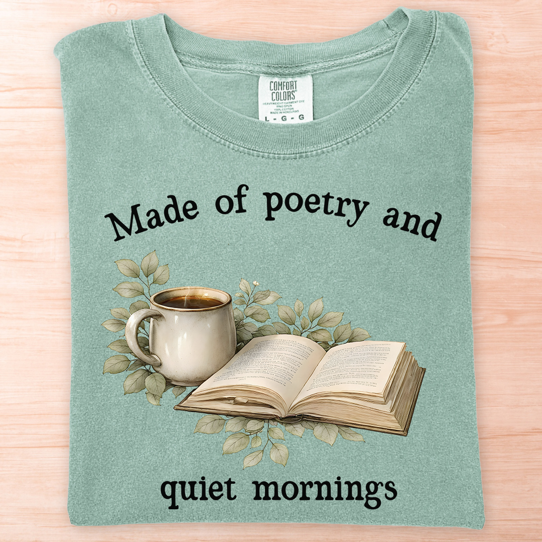 Poetry Quiet Mornings T-Shirt