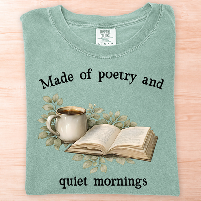 Poetry Quiet Mornings T-Shirt