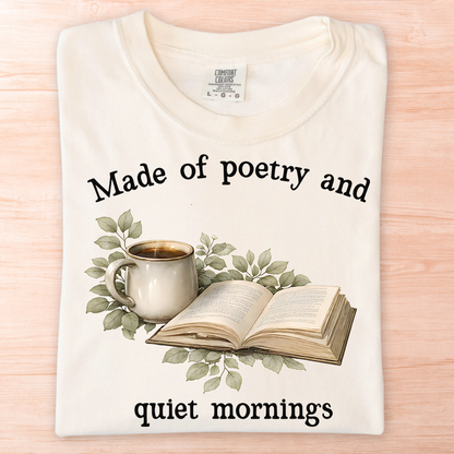 Poetry Quiet Mornings T-Shirt
