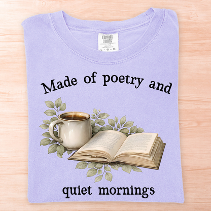 Poetry Quiet Mornings T-Shirt