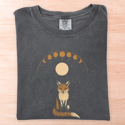 Fox Moon Phases T-Shirt