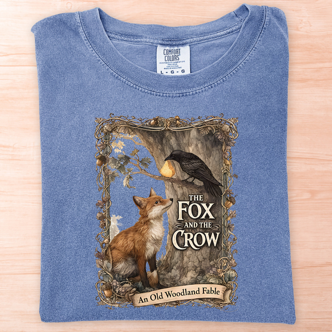 Fox And Crow Fable T-Shirt