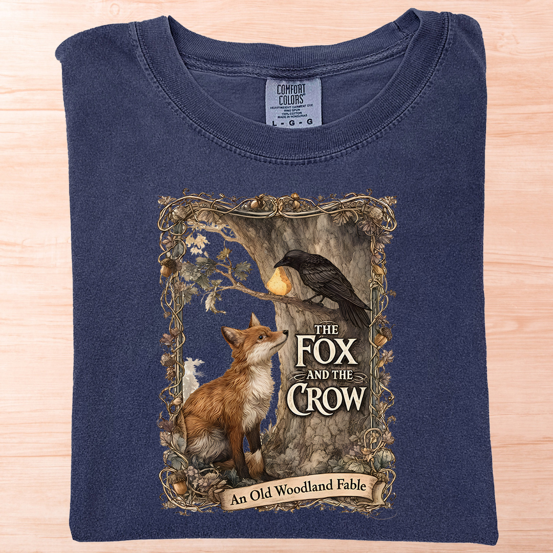 Fox And Crow Fable T-Shirt