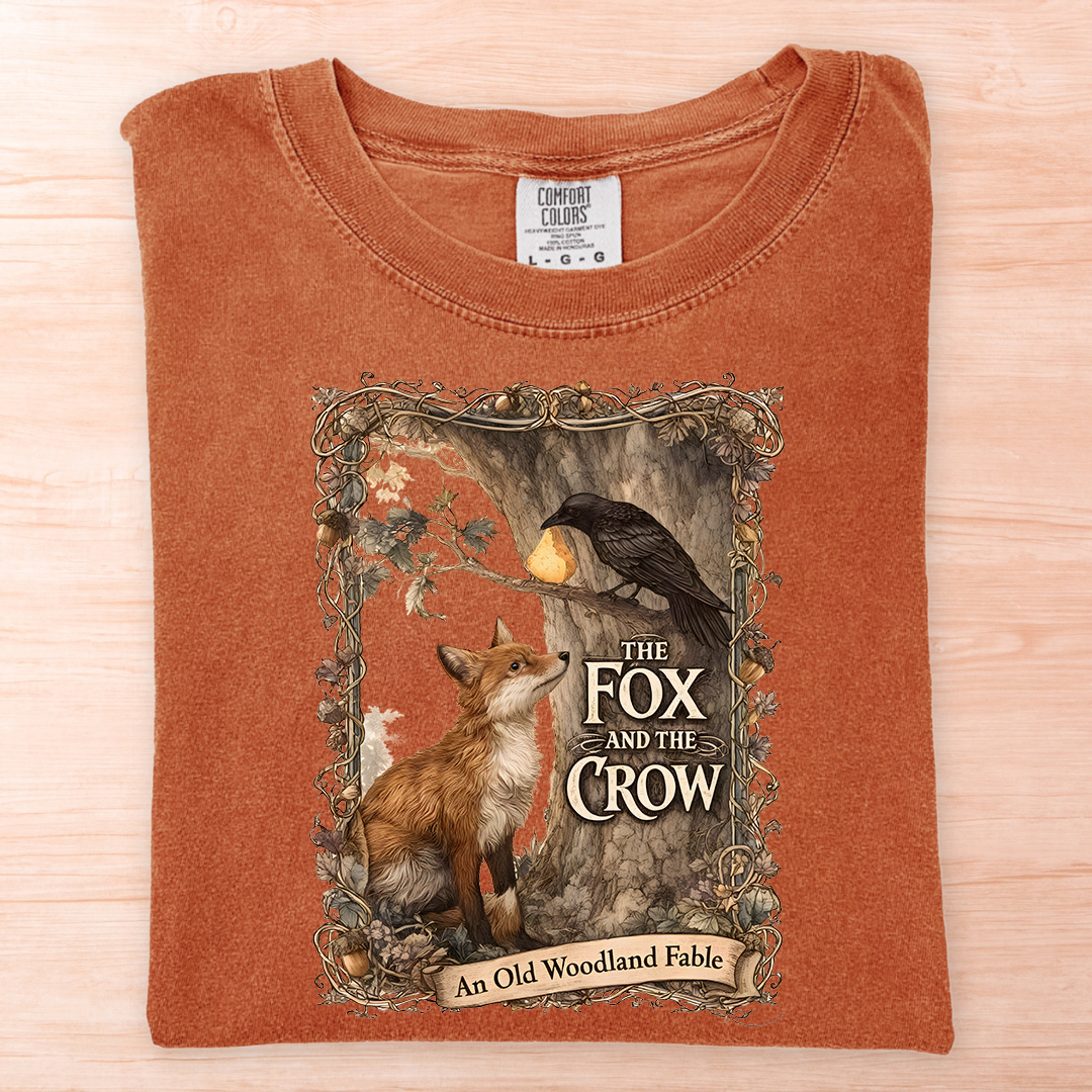 Fox And Crow Fable T-Shirt