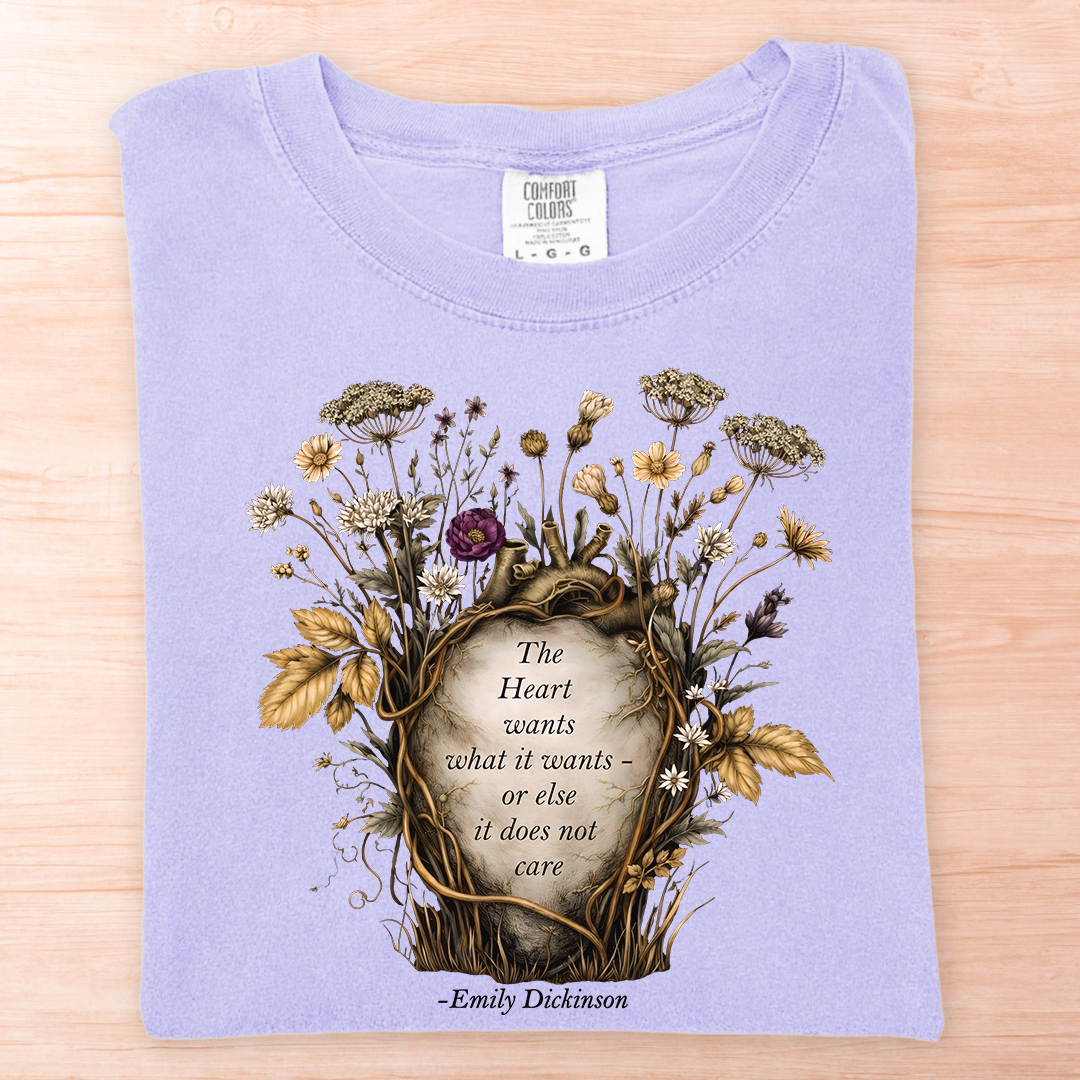 Dickinson Heart Wants T-Shirt